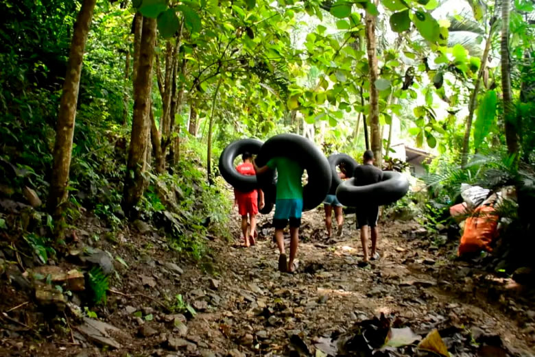 TUBBING BURITACA hombres con flotador